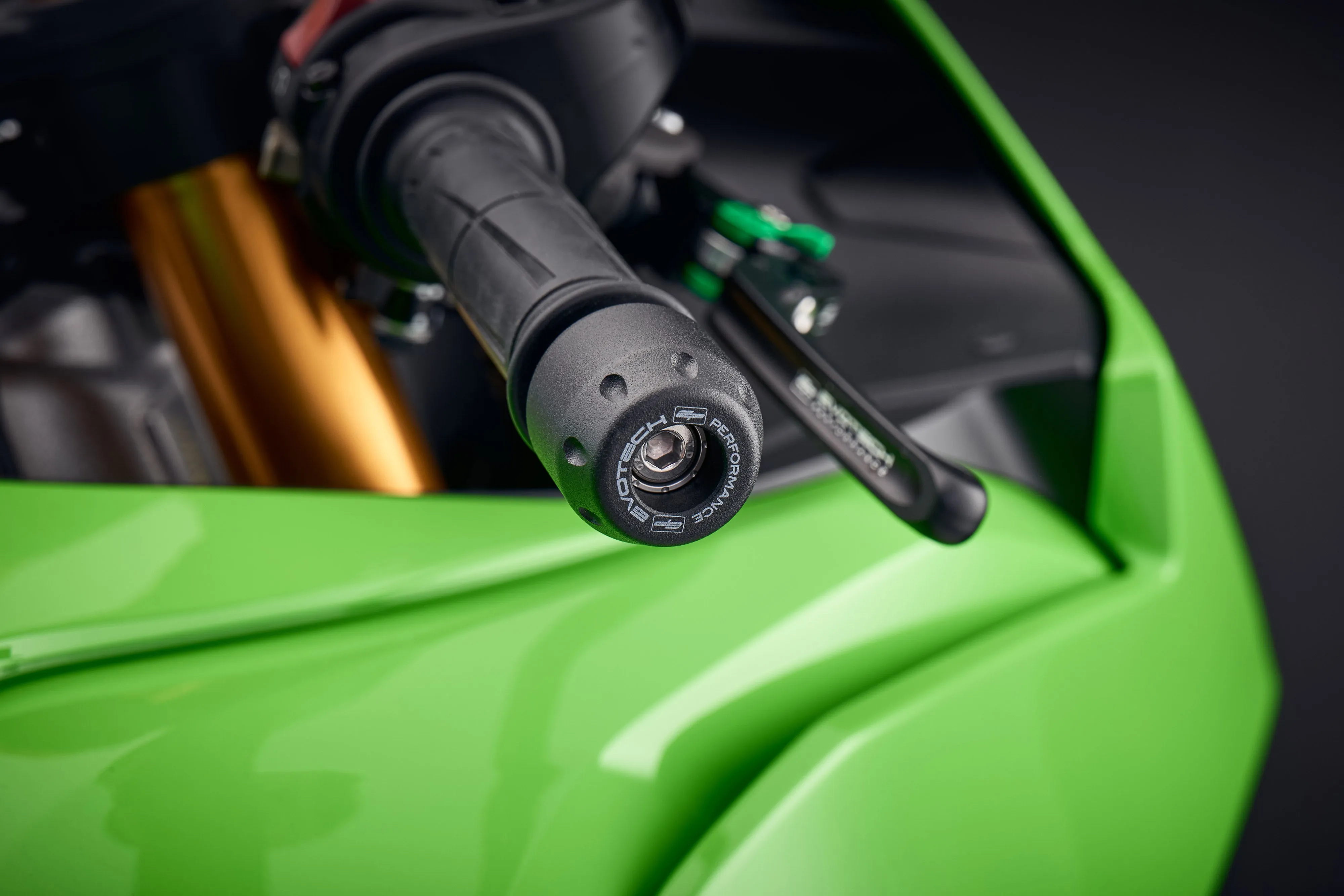 Evotech Bar End Weights (Touring) - Kawasaki ER6F (2012-2016)