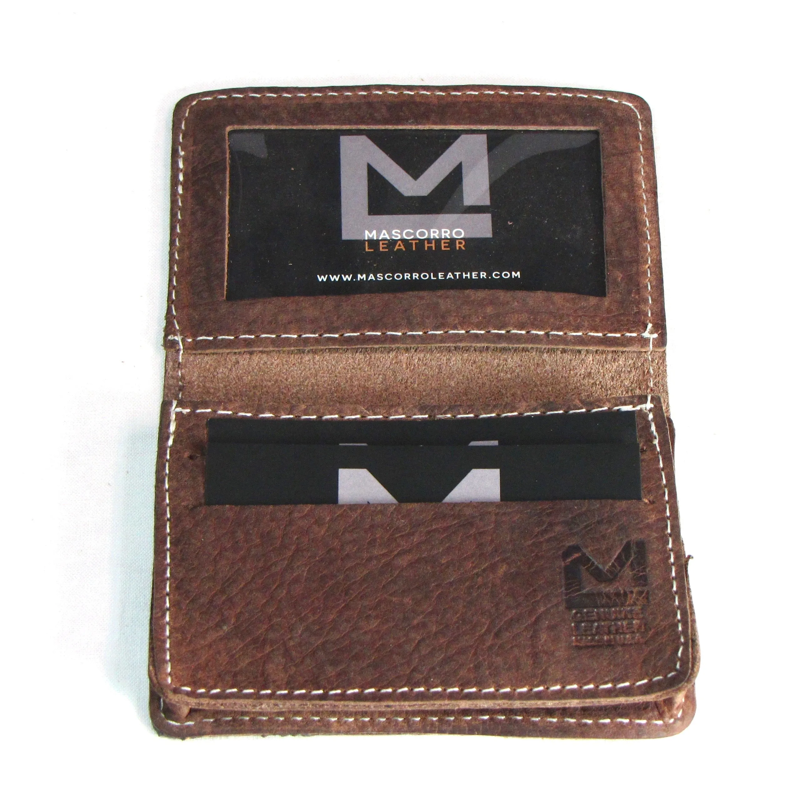 Expandable Card Case- Brown