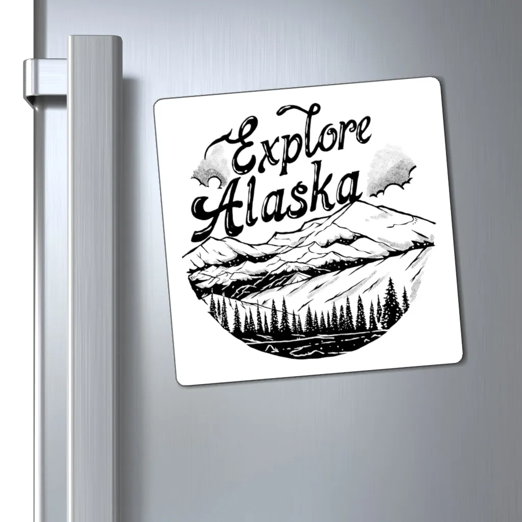 Explore Alaska Magnet
