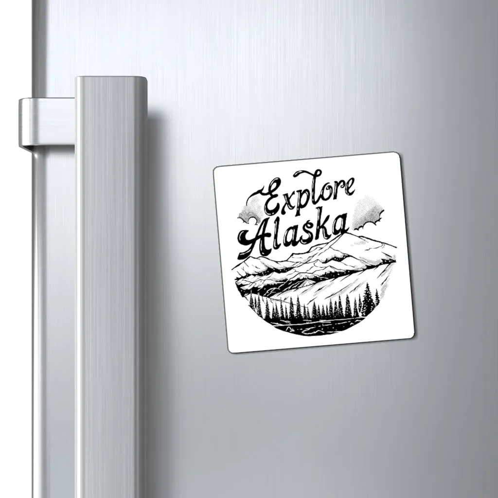 Explore Alaska Magnet