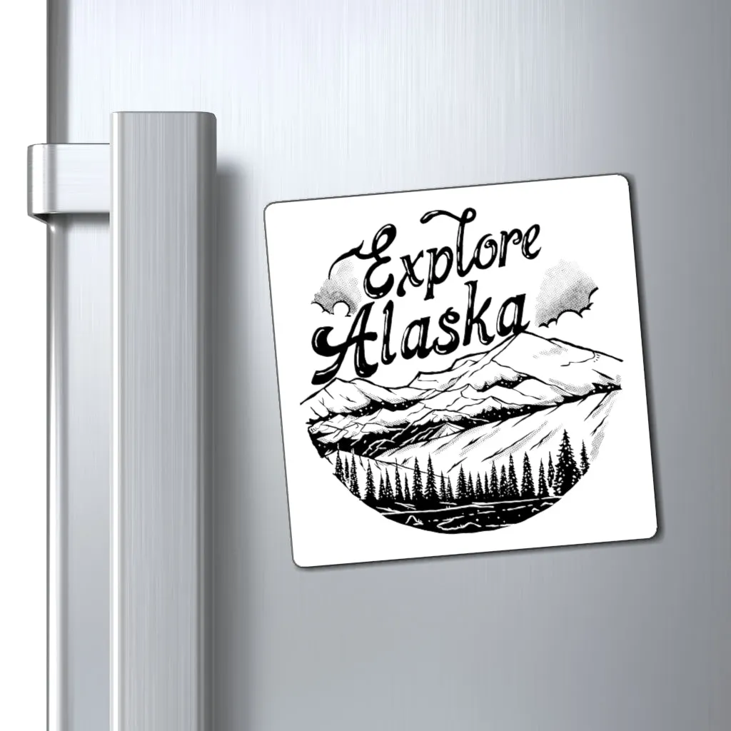 Explore Alaska Magnet