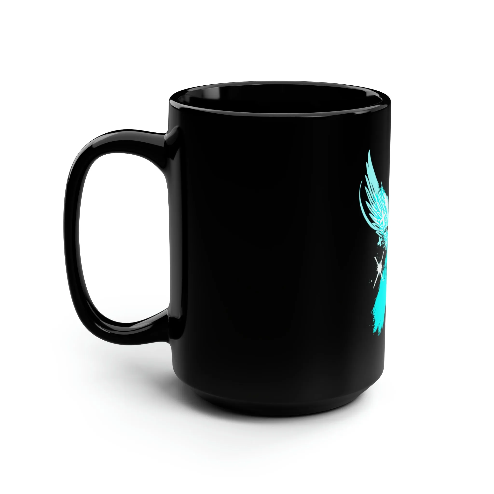 Extreme 1 Teal /Black Mug, 15oz