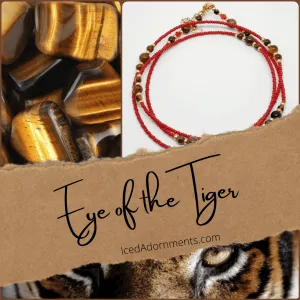 Eye of the Tiger- Waist Beads
