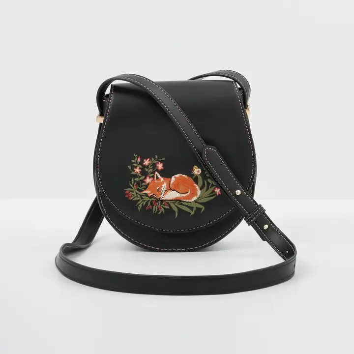Fable England Sleepy Fox Saddle Bag