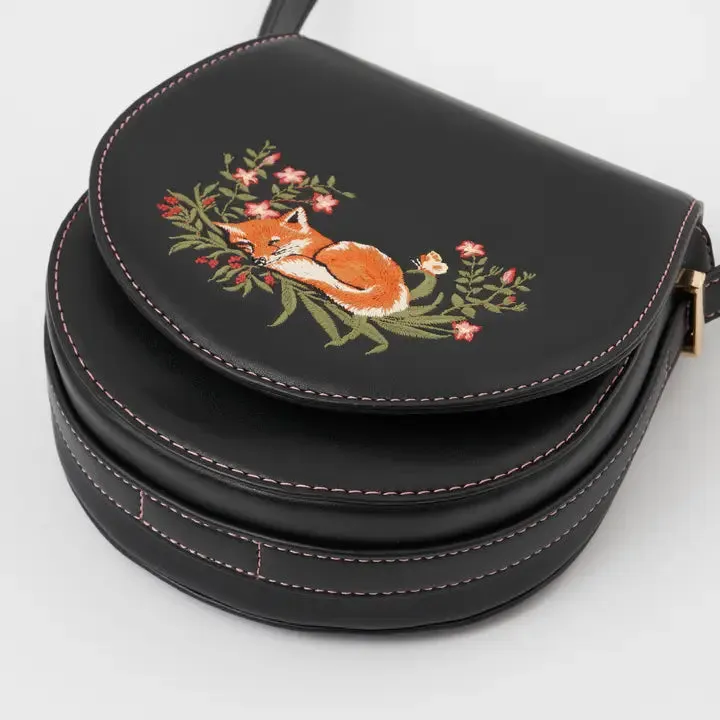 Fable England Sleepy Fox Saddle Bag