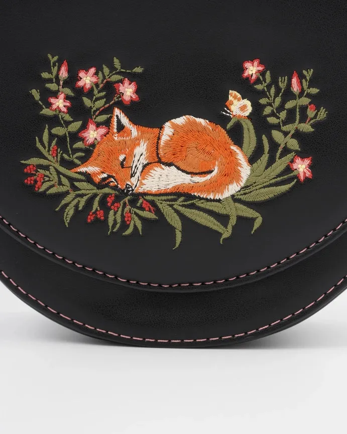 Fable England Sleepy Fox Saddle Bag