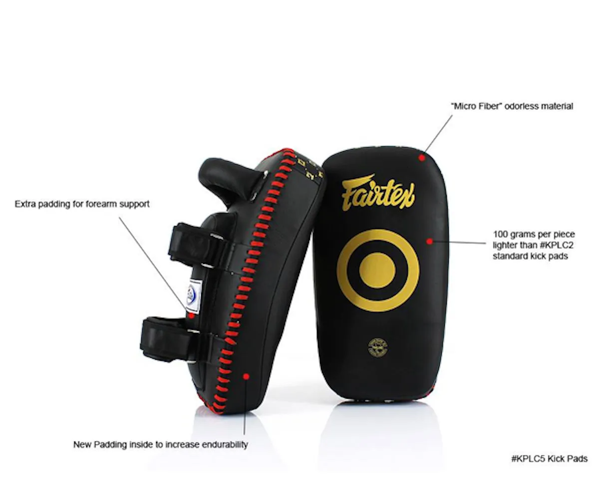 Fairtex KPLC5 Standard Curved Thai Kick Pads