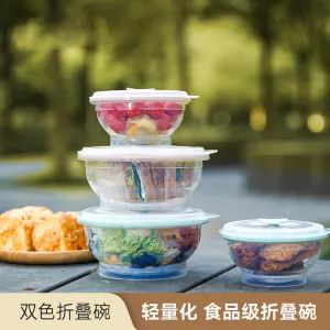 FaSola Two-Tone Collapsible Bowl - Pink, 335ml