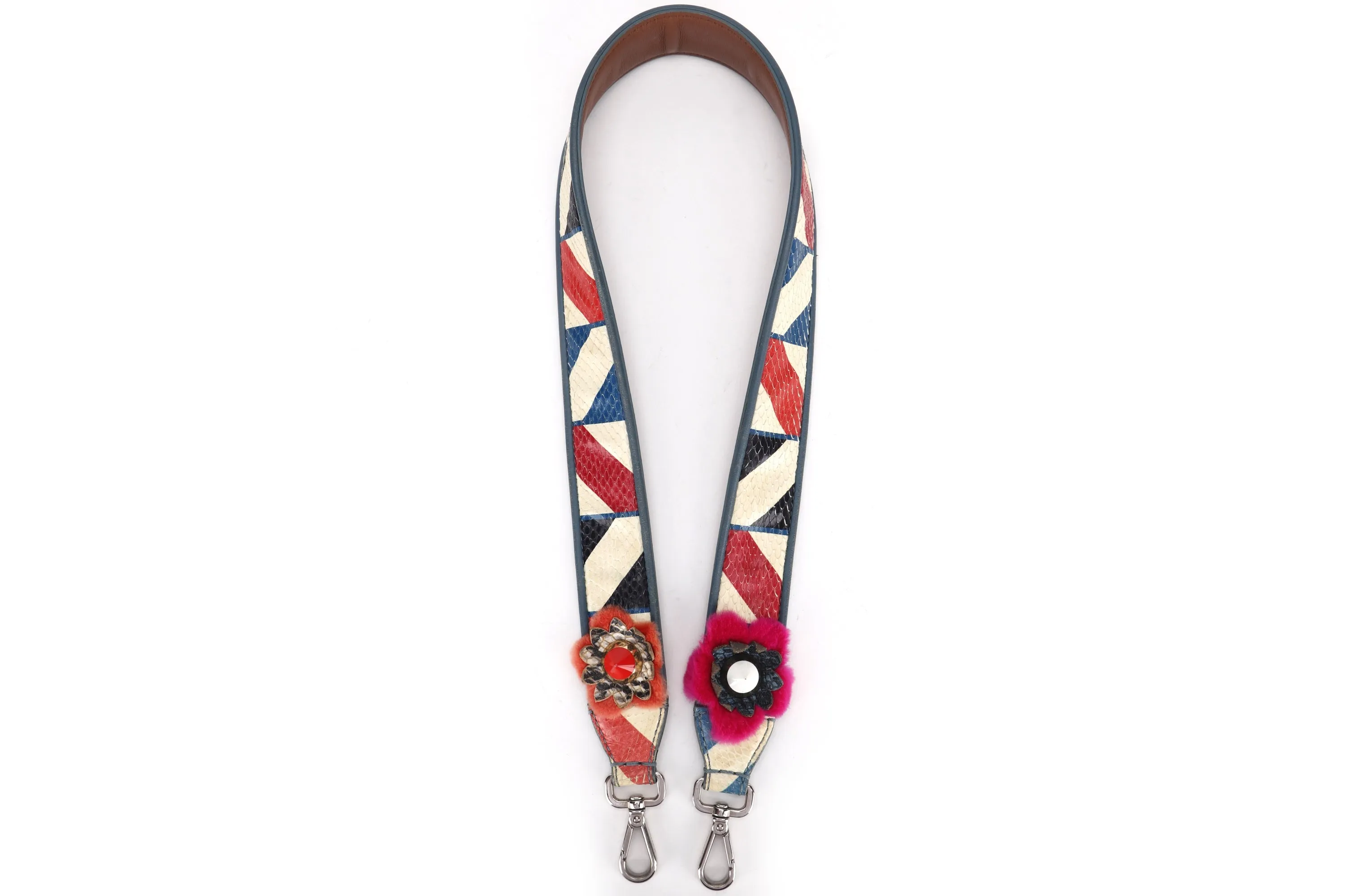 FENDI SNAKE EMBOSSED STRAP, NO DUST COVER & BOX