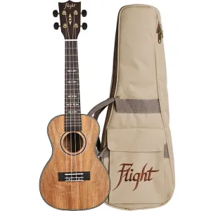 Flight DUC450 Concert Ukulele Mangowood with Bag