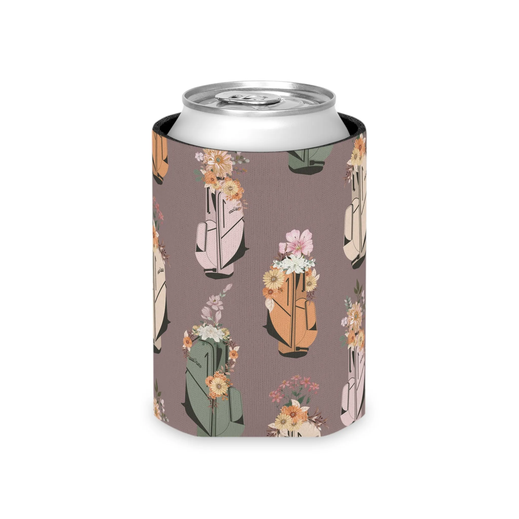 Floral Golf Bag Golf Can Cozy
