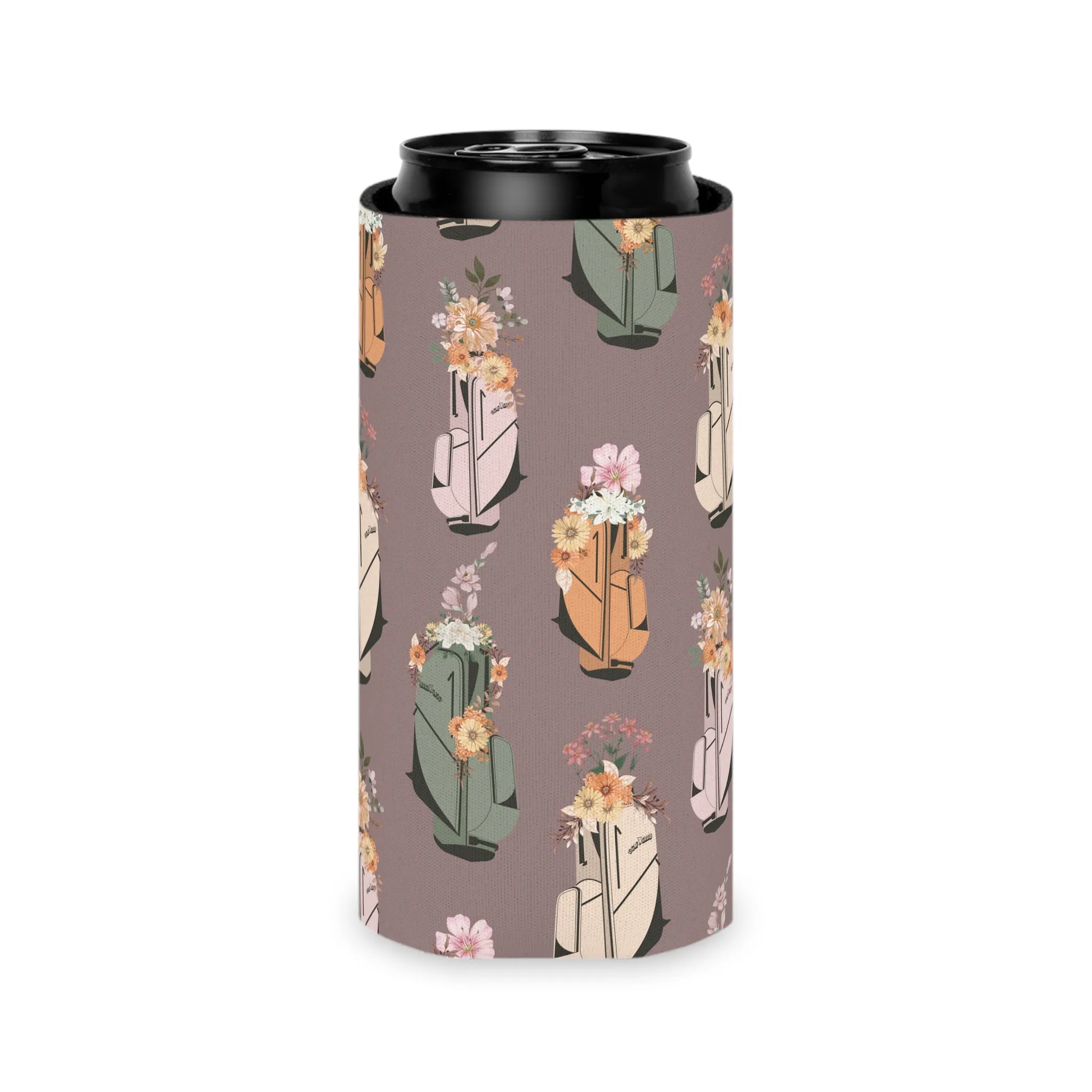 Floral Golf Bag Golf Can Cozy