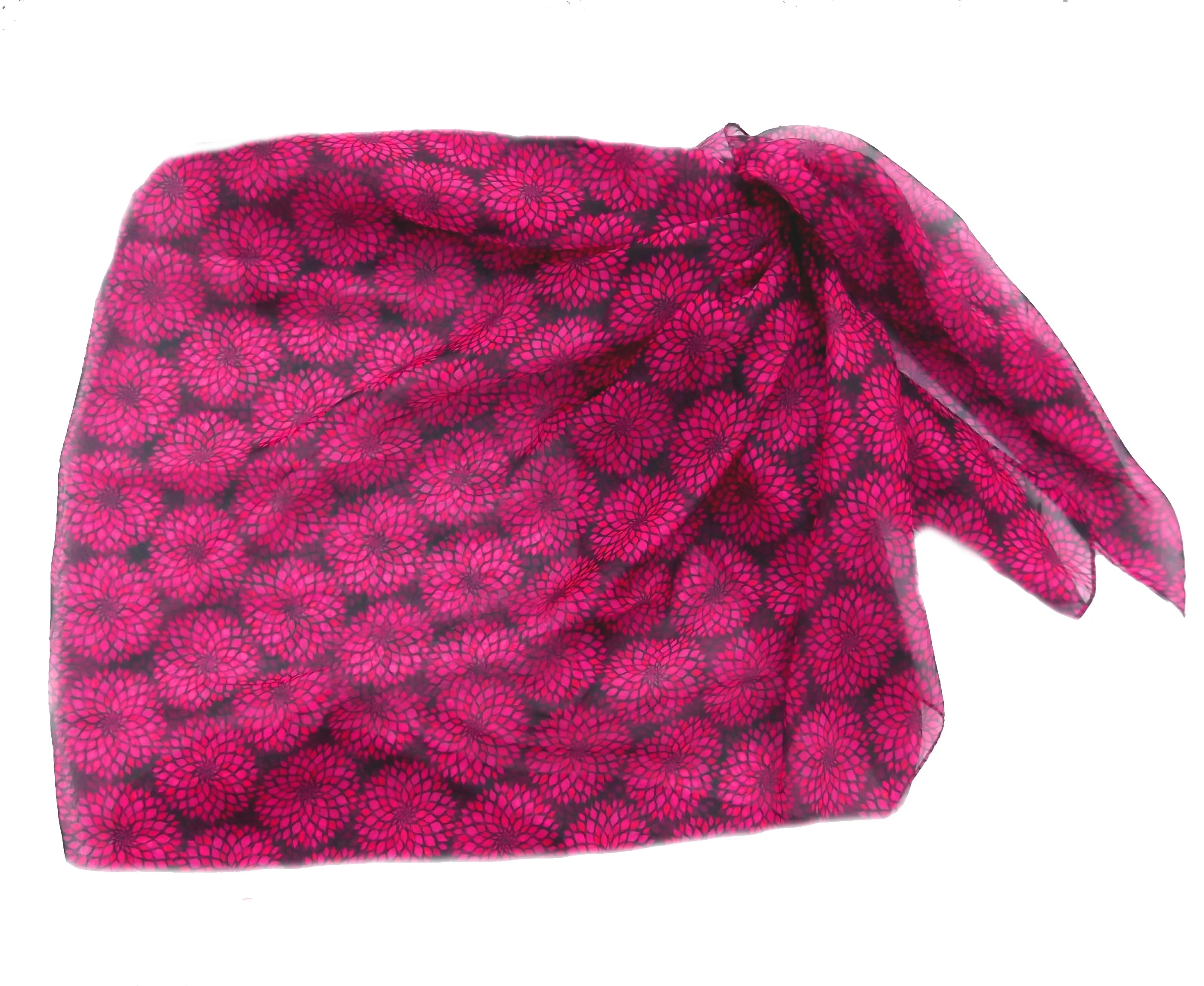 Flower Bloom Chiffon Beach Wrap/Scarf - sale!