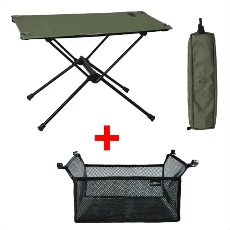 Foldable camping table-aluminum lightweight folding table compact roll up tables collapsible table