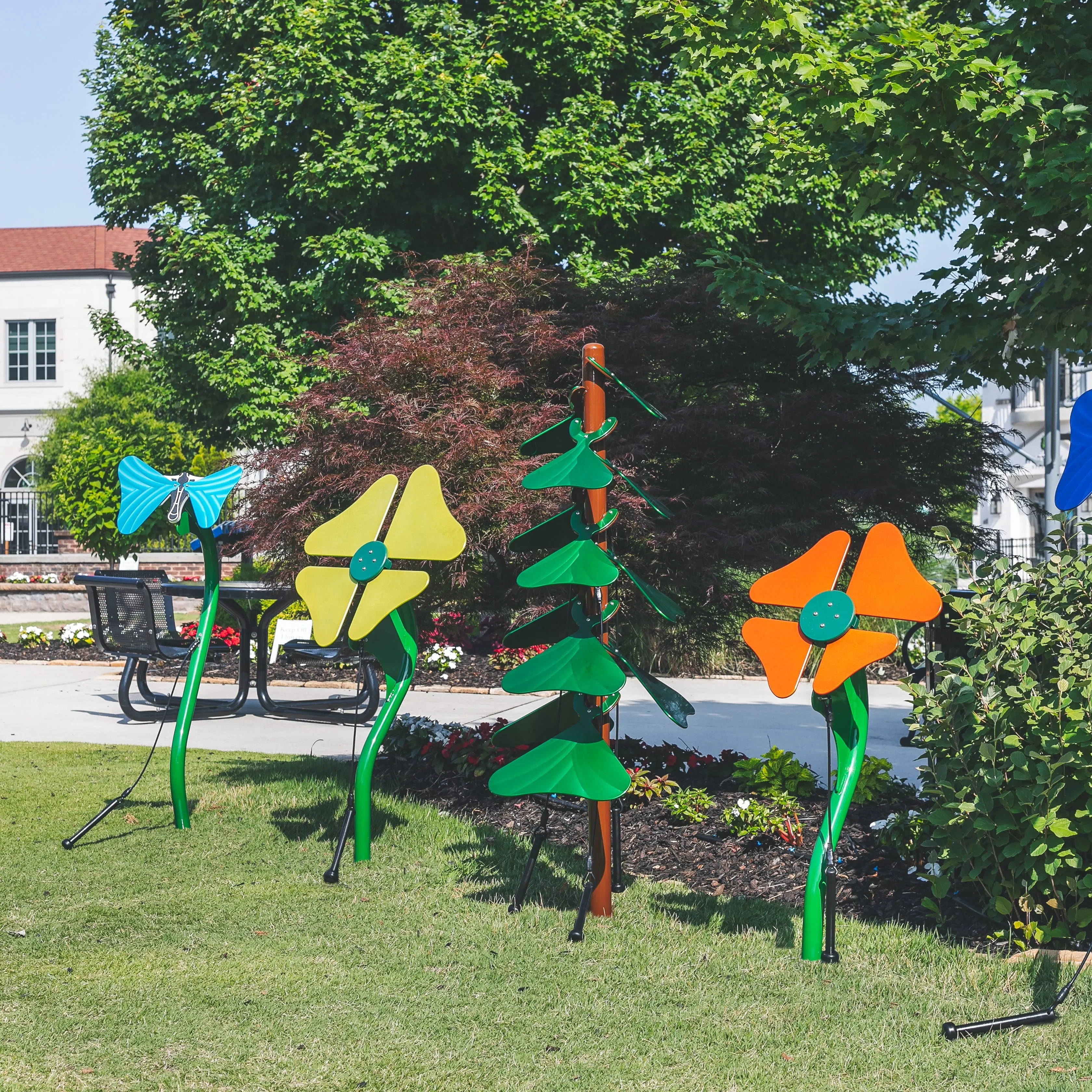 Freenotes Harmony Park Garden Bed Ensemble (Outdoor Music Instruments)