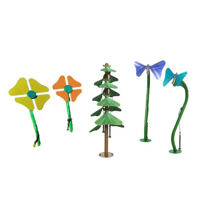 Freenotes Harmony Park Garden Bed Ensemble (Outdoor Music Instruments)