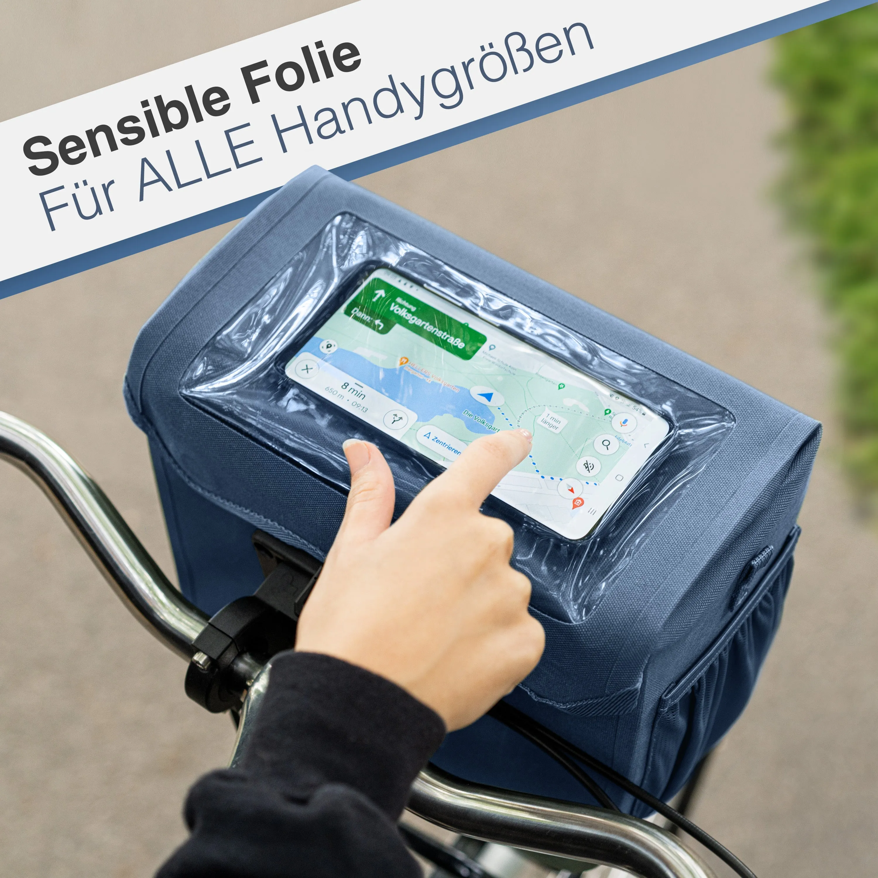 Front Pack - Robuste & wasserdichte Lenkertasche | Bundle