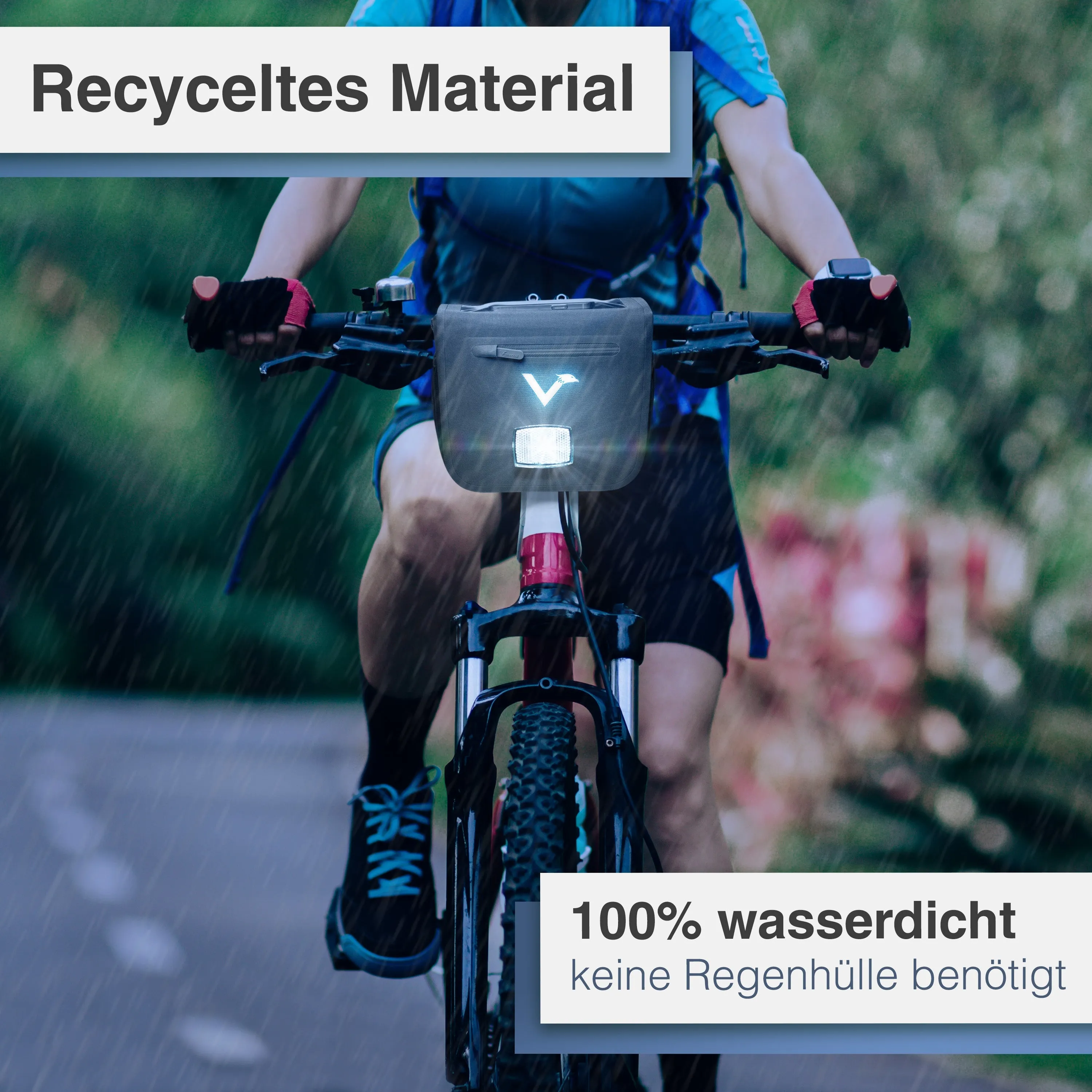 Front Pack - Robuste & wasserdichte Lenkertasche | Bundle