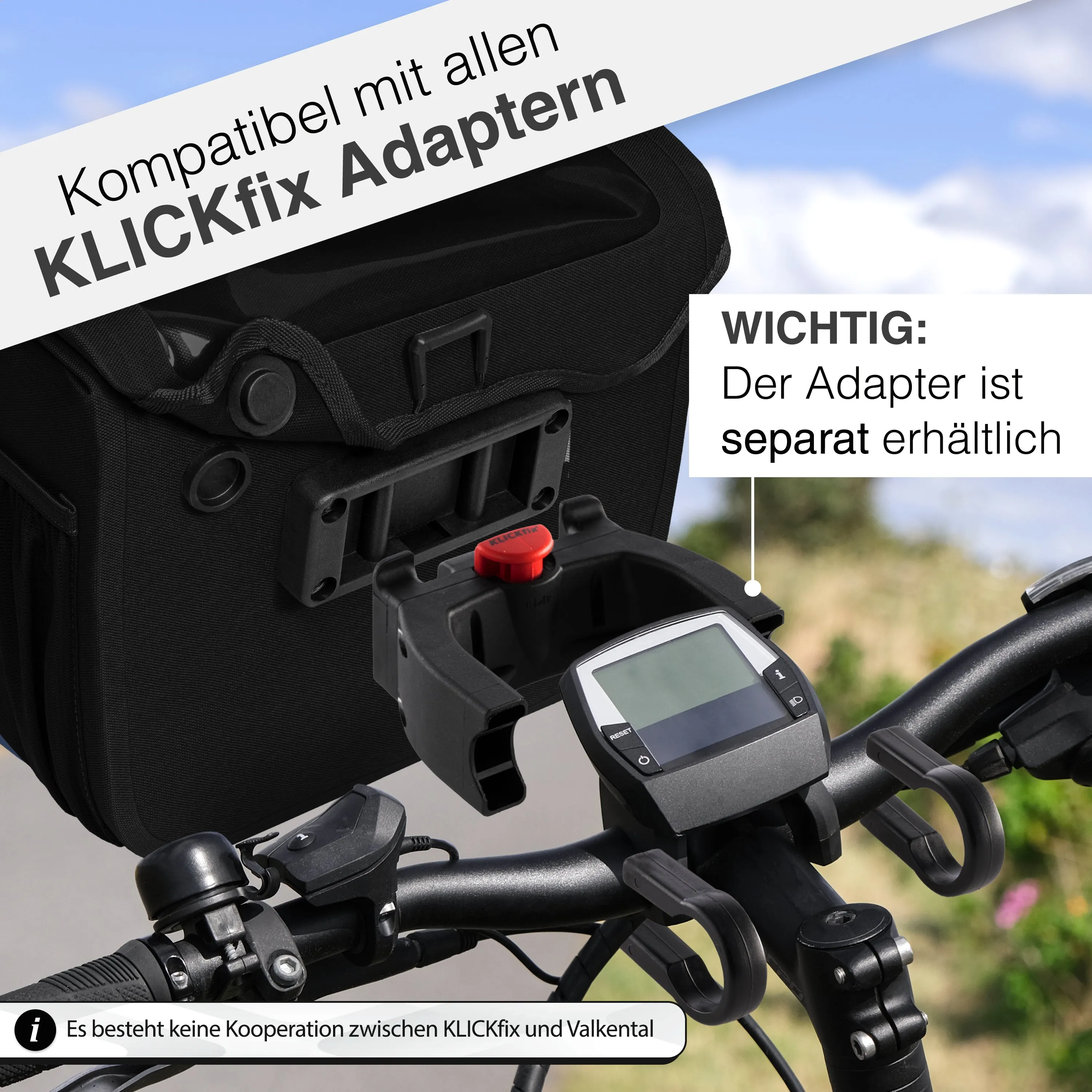 Front Pack - Robuste & wasserdichte Lenkertasche | Bundle
