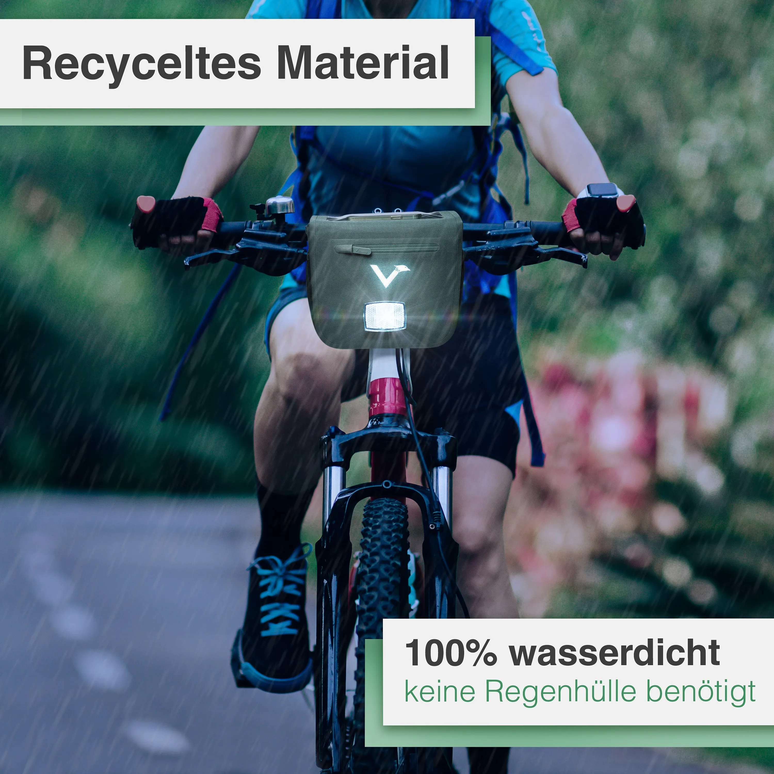 Front Pack - Robuste & wasserdichte Lenkertasche | Bundle