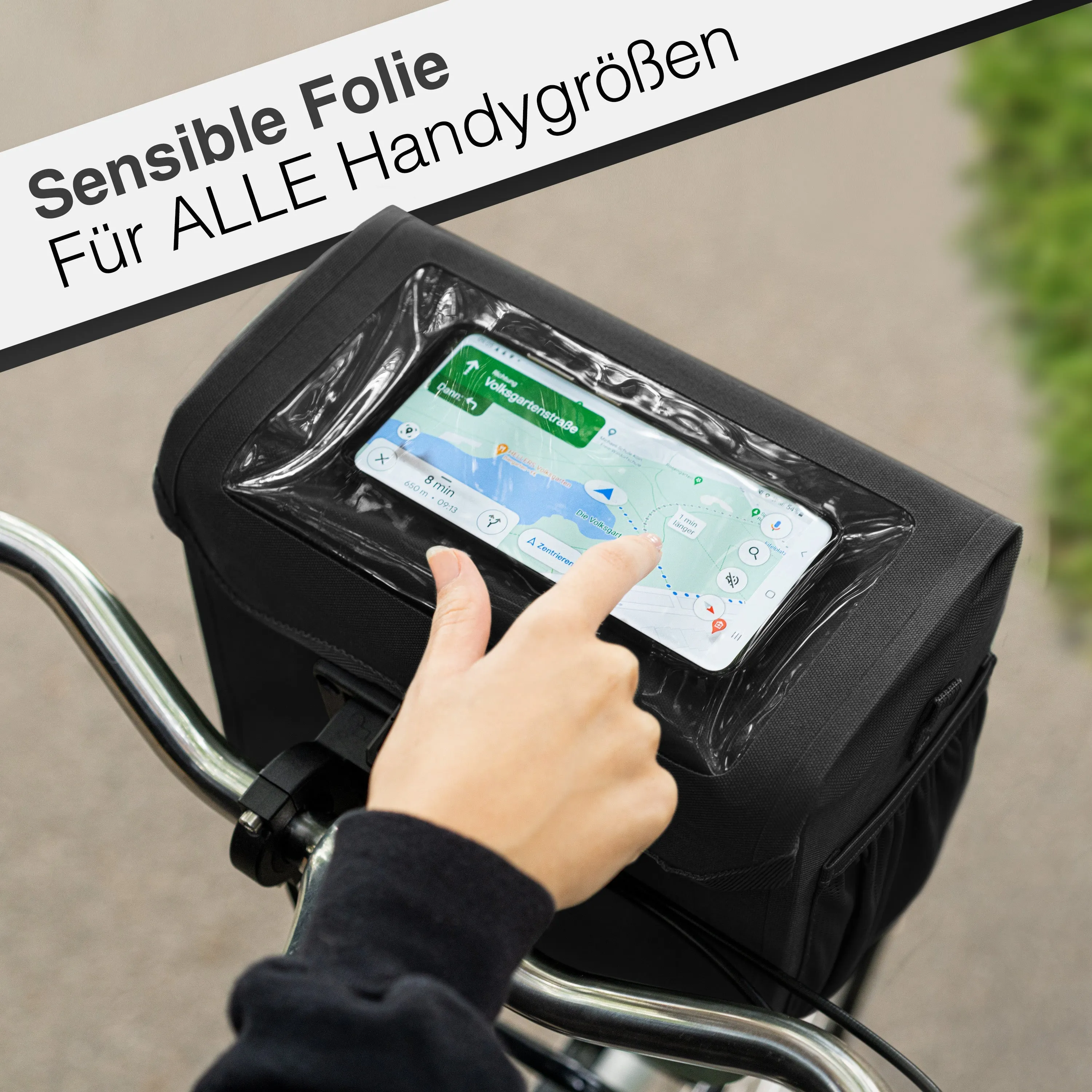 Front Pack - Robuste & wasserdichte Lenkertasche | Bundle