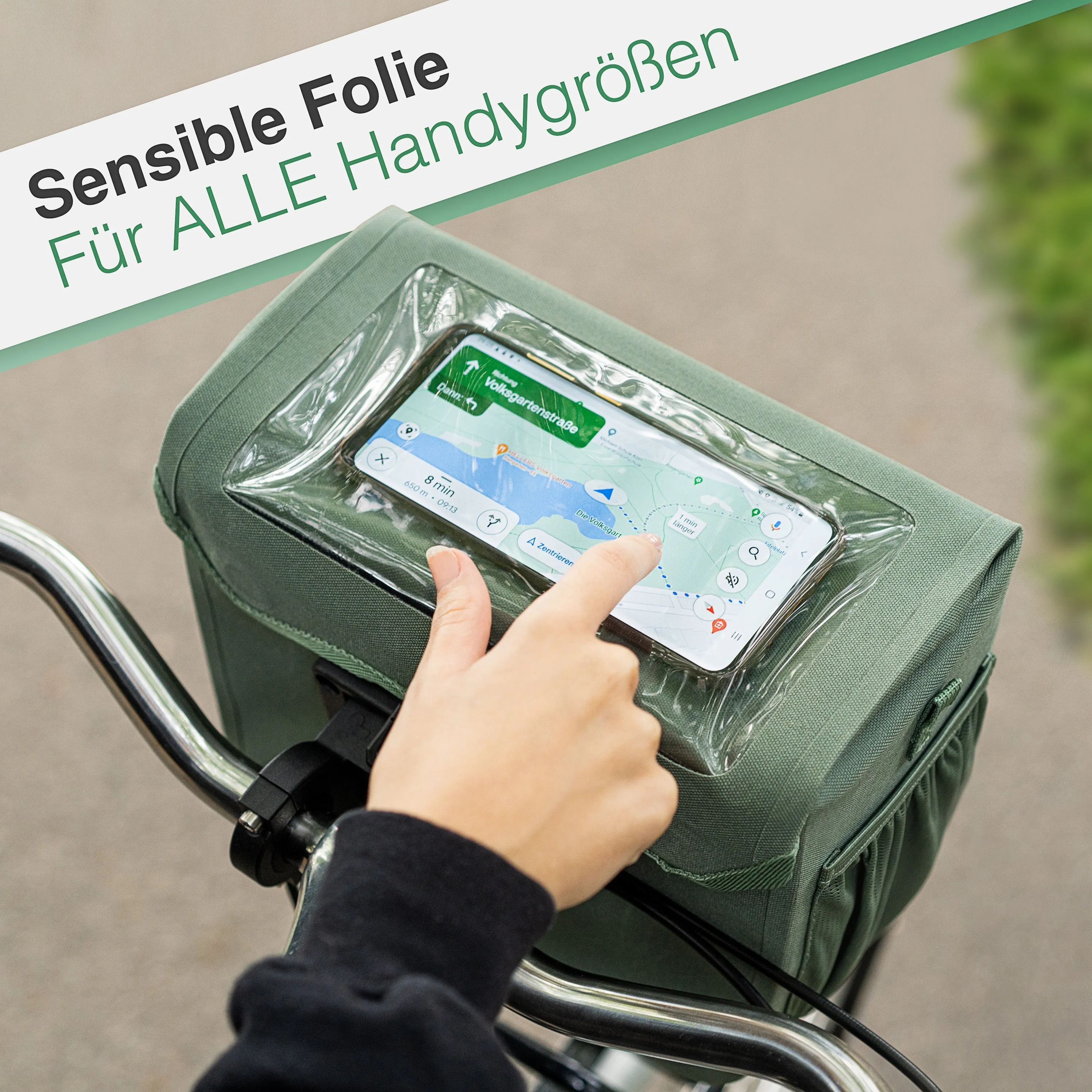 Front Pack - Robuste & wasserdichte Lenkertasche | Bundle