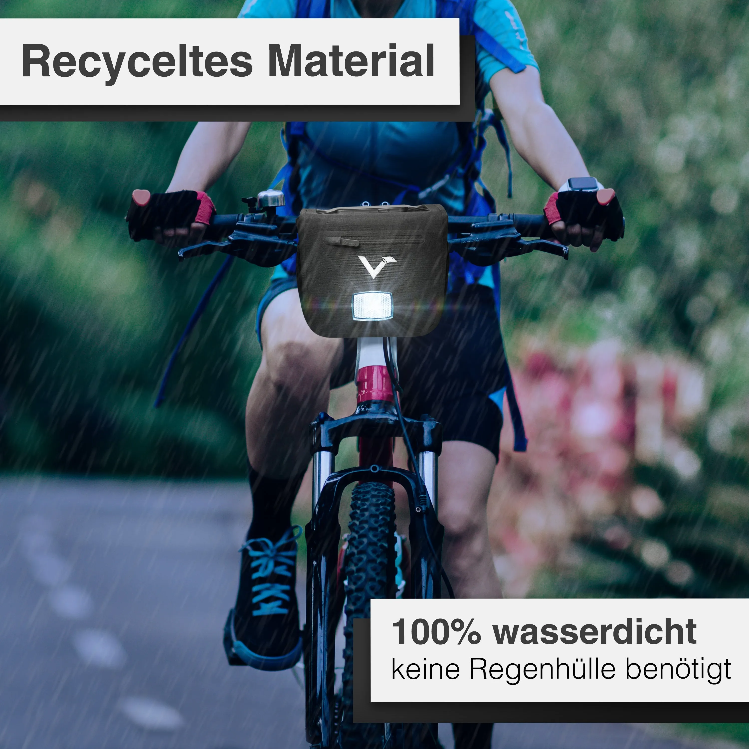 Front Pack - Robuste & wasserdichte Lenkertasche | Bundle