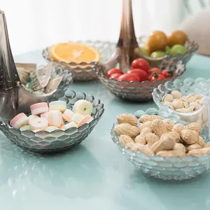 Fruit Tray Living Room Coffee Table Net Red Creative Fashion Plastic Multi-layer Fruit Tray Home New High-end Candy Tray