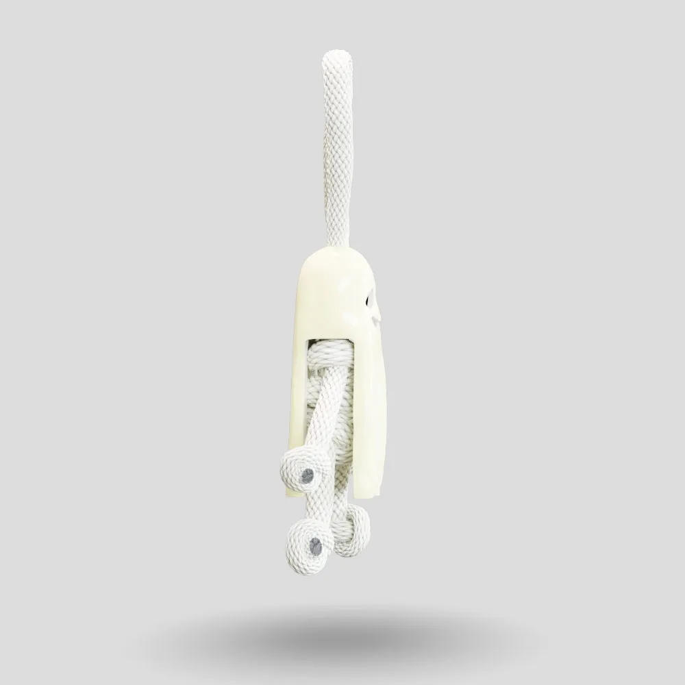 Ghost Paracord Buddy Keychain