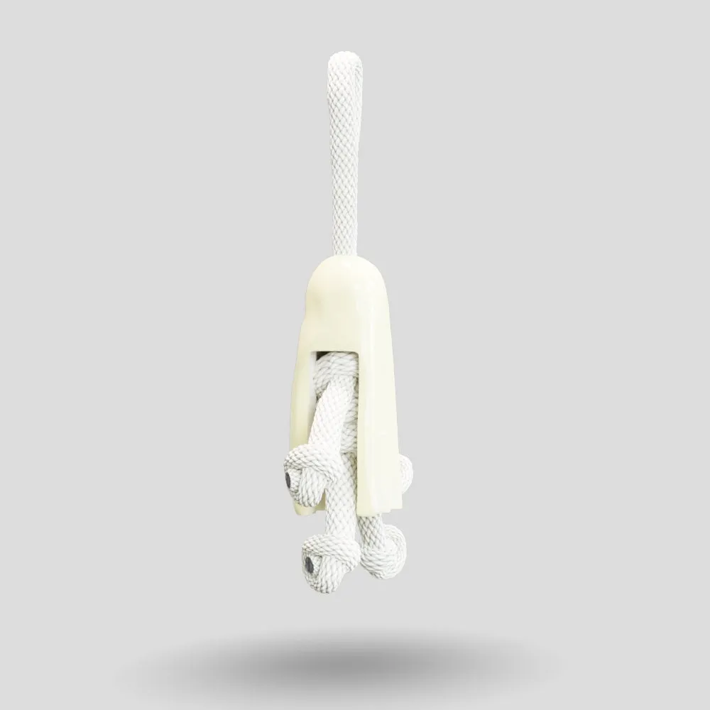 Ghost Paracord Buddy Keychain