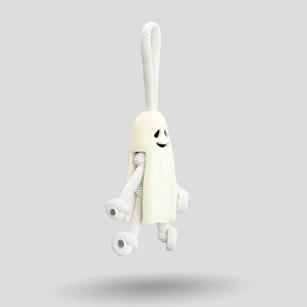 Ghost Paracord Buddy Keychain