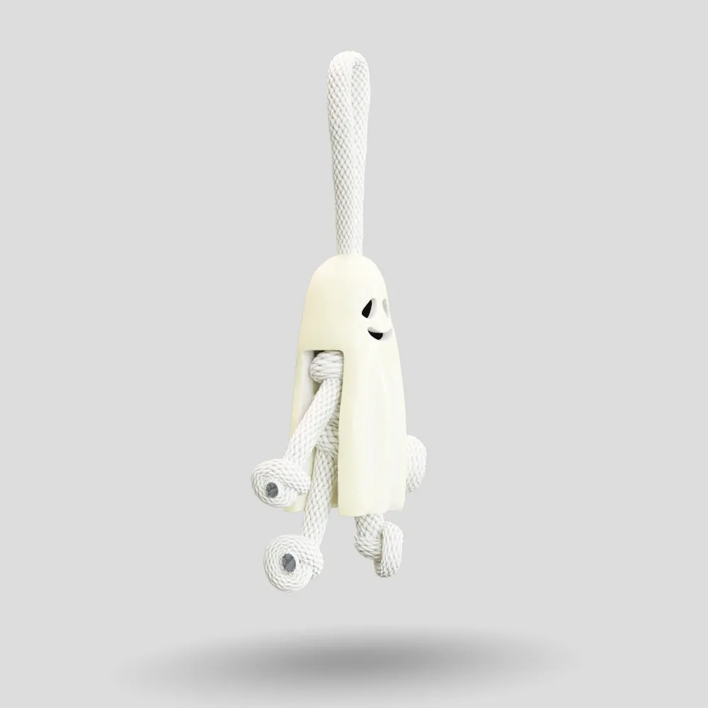 Ghost Paracord Buddy Keychain