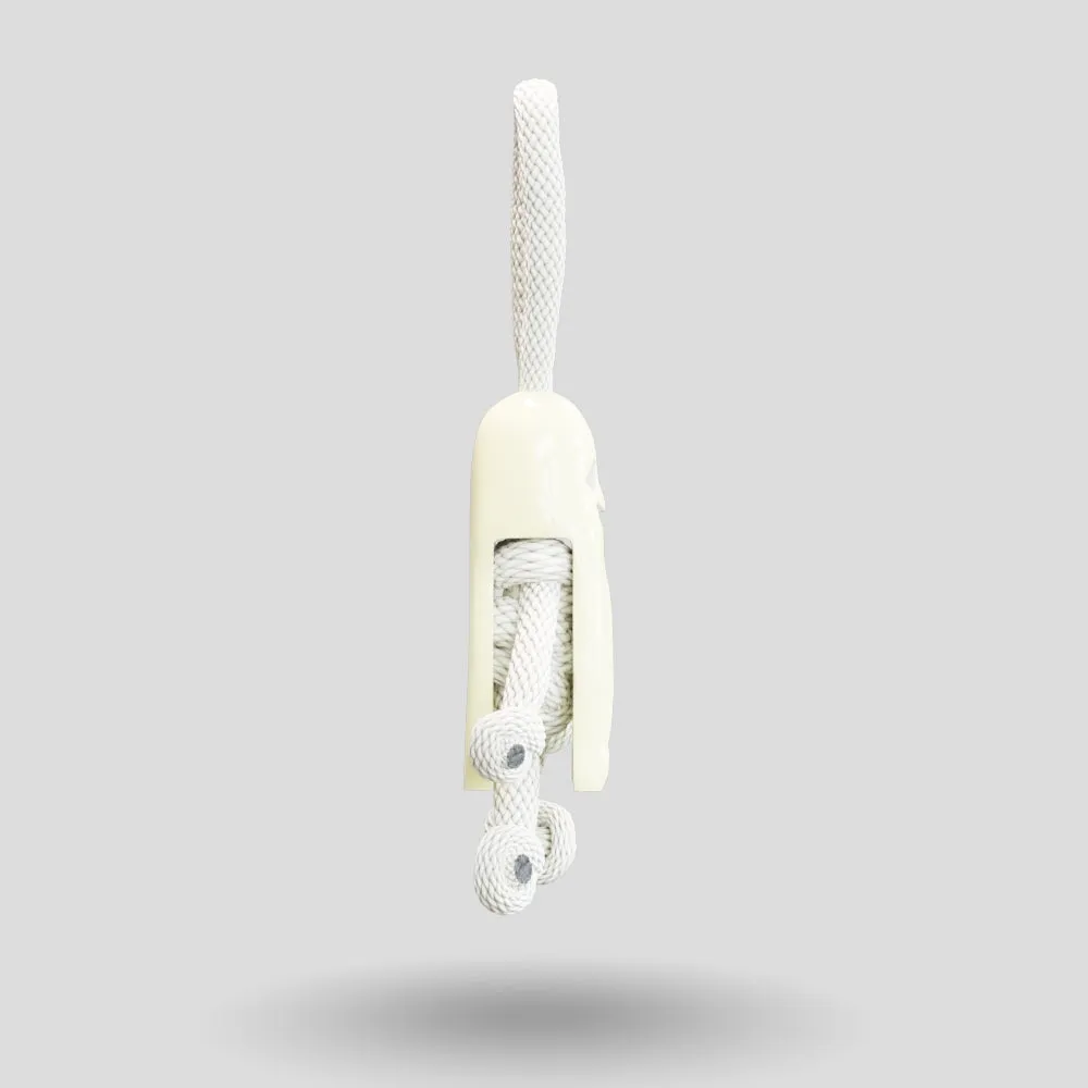 Ghost Paracord Buddy Keychain