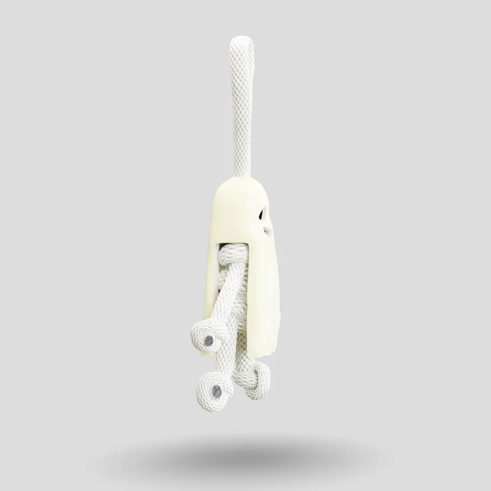 Ghost Paracord Buddy Keychain