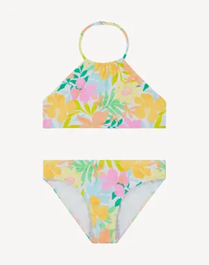 Girls Sweet Aloha Reversible Bikini Set