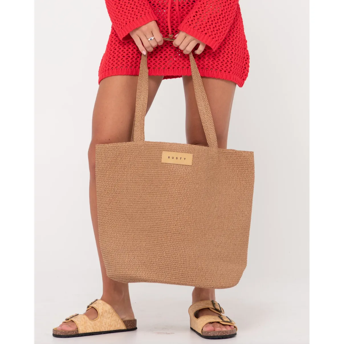Gisele Straw Beach Bag