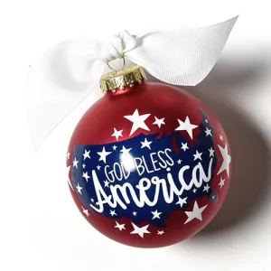 God Bless America Ornament