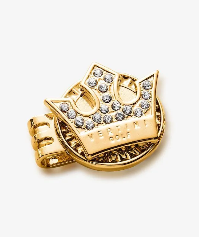 Gold Bar   Crown Ball Marker   Diamond Ring