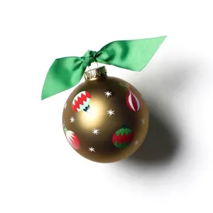 Gold Vintage Ornaments Ornament