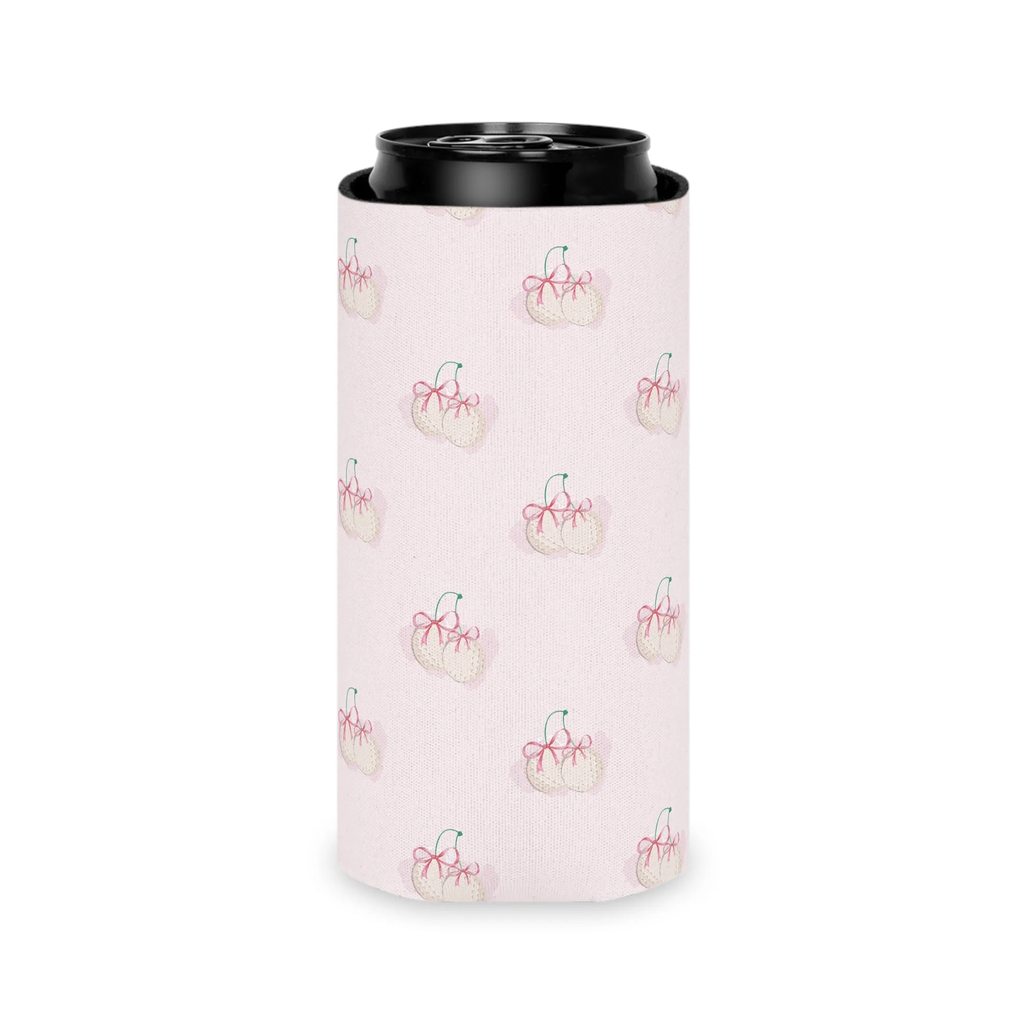 Golf Ball Cherries Can Cozy