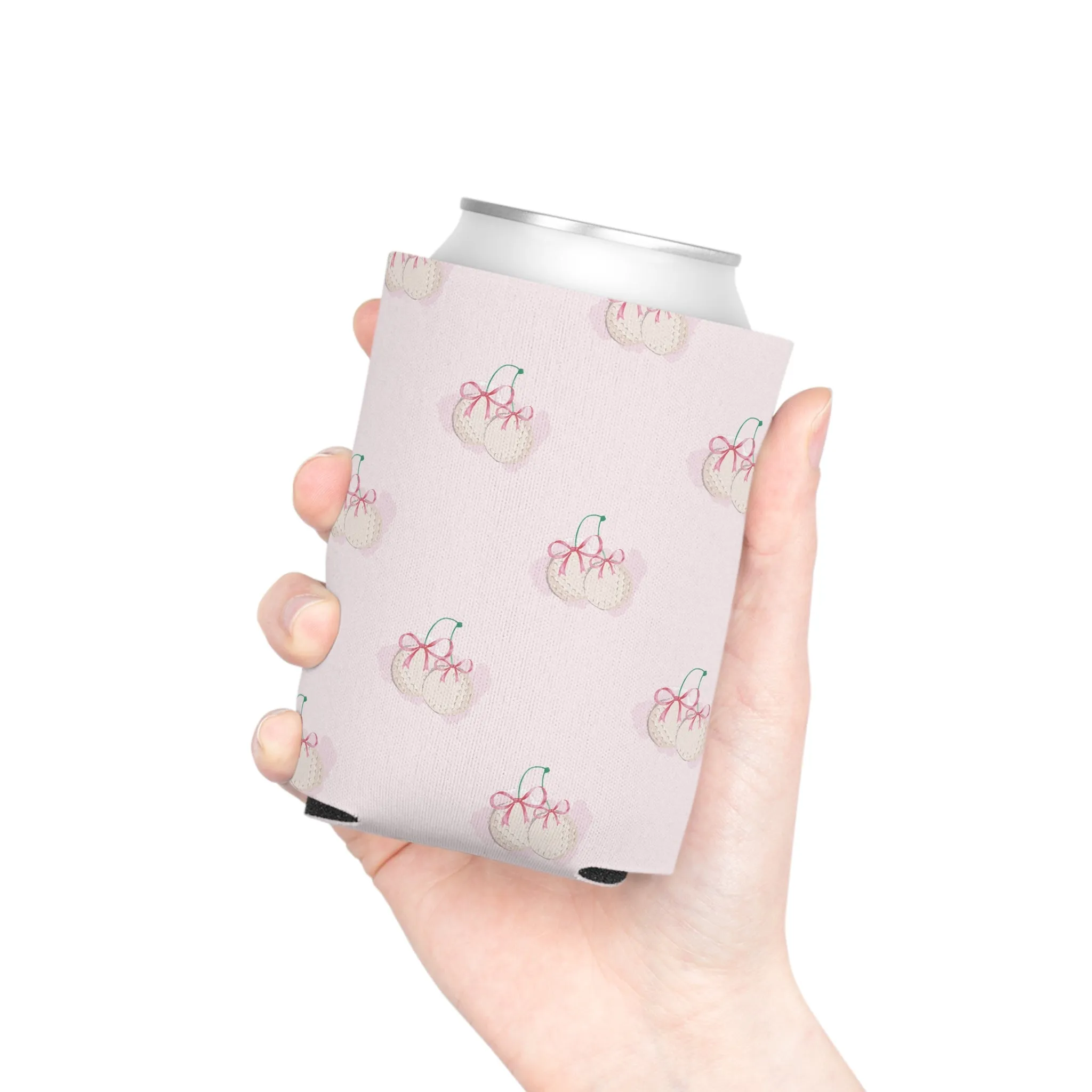 Golf Ball Cherries Can Cozy