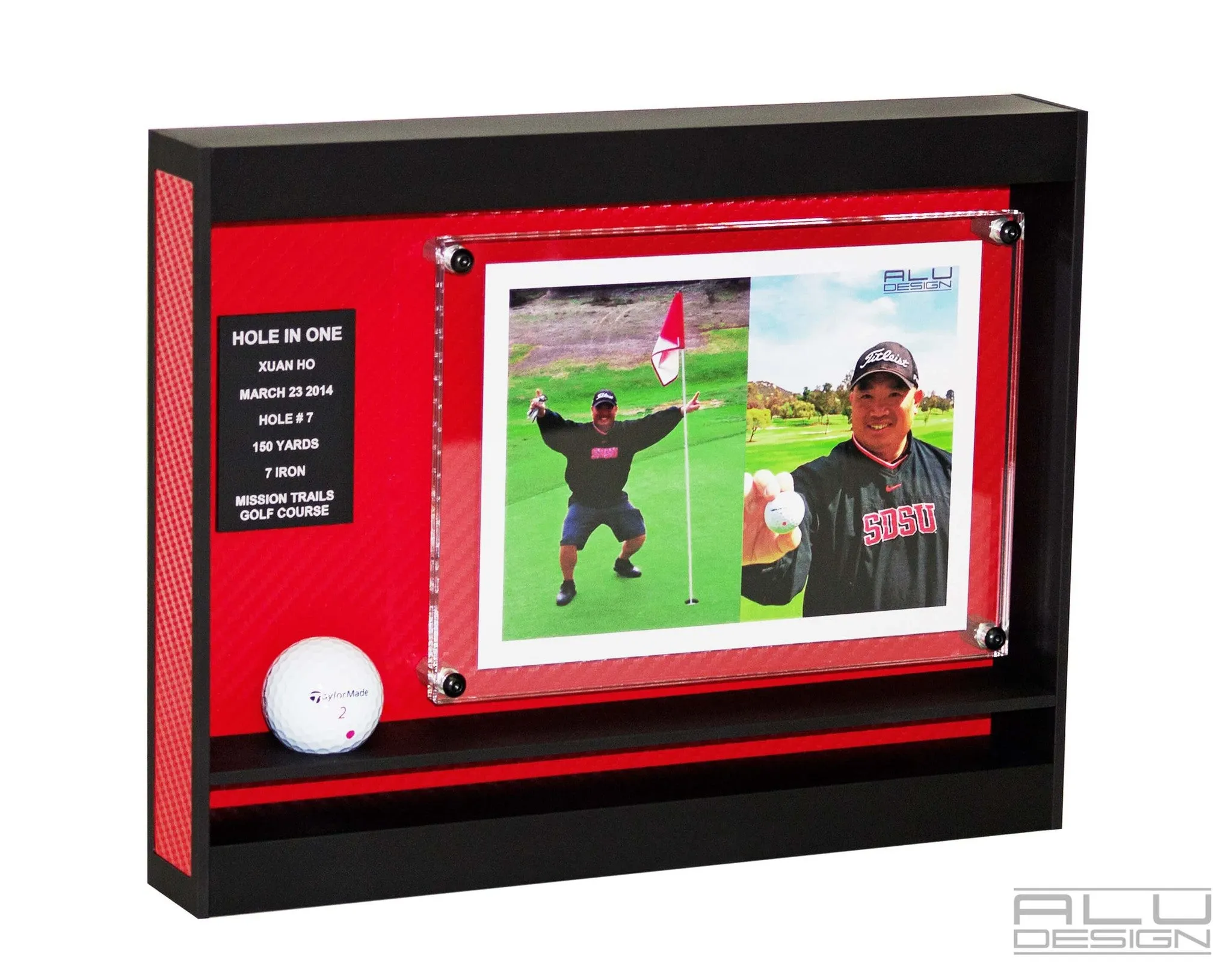 Golf Ball Display Frame
