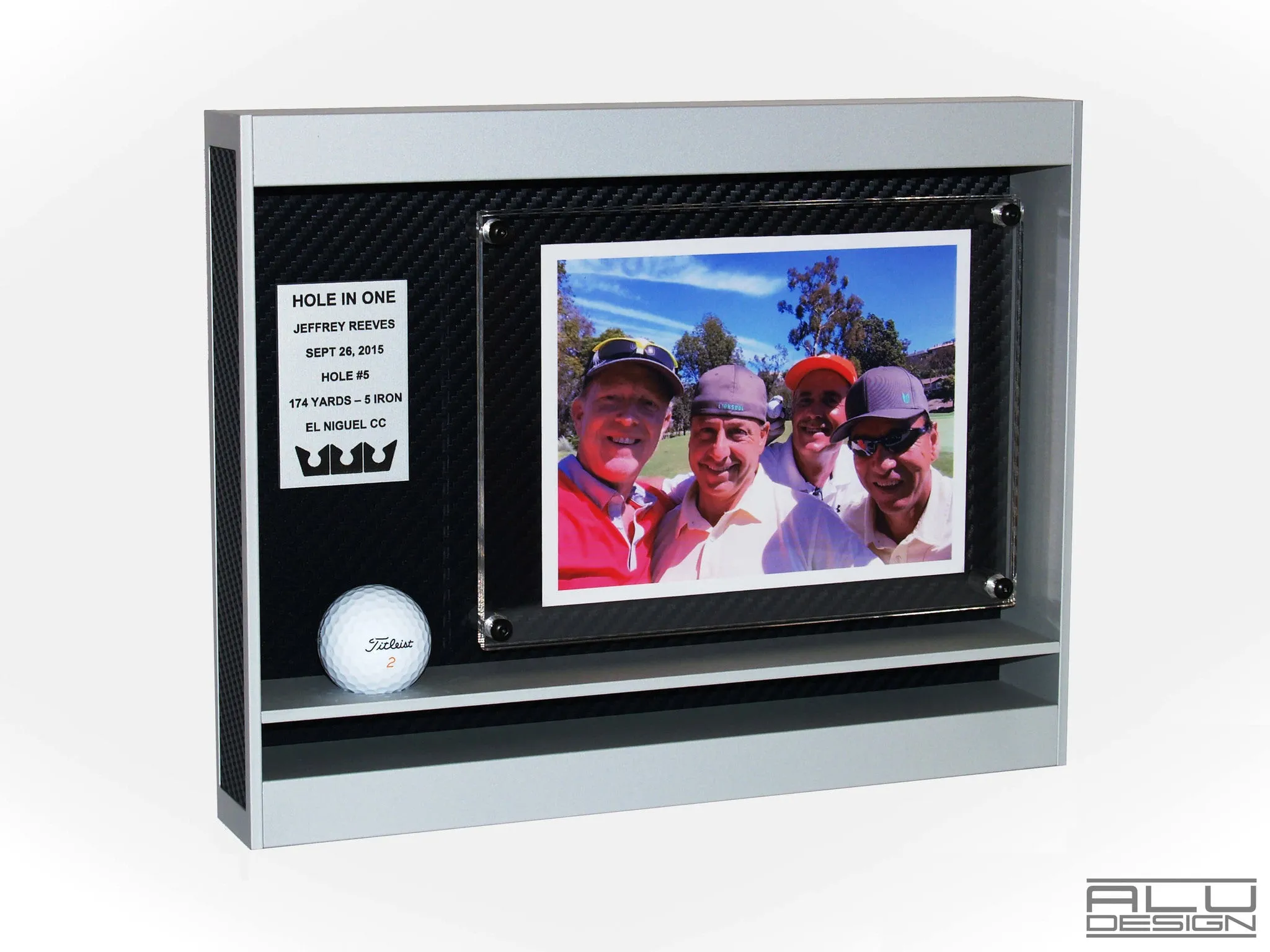 Golf Ball Display Frame