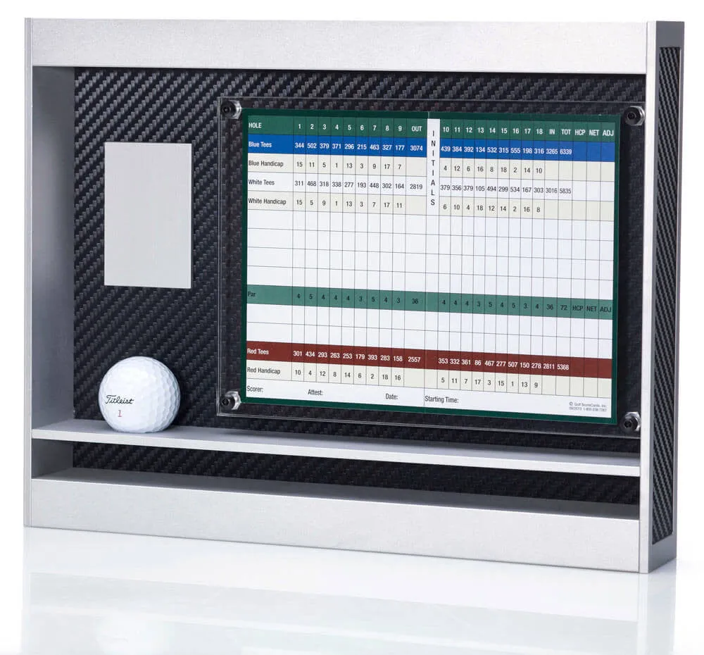 Golf Ball Display Frame