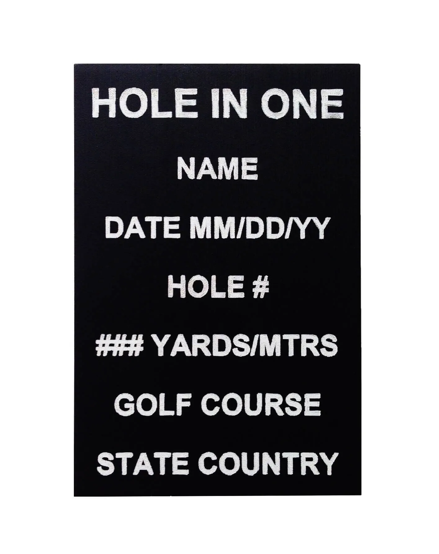 Golf Ball Display Frame