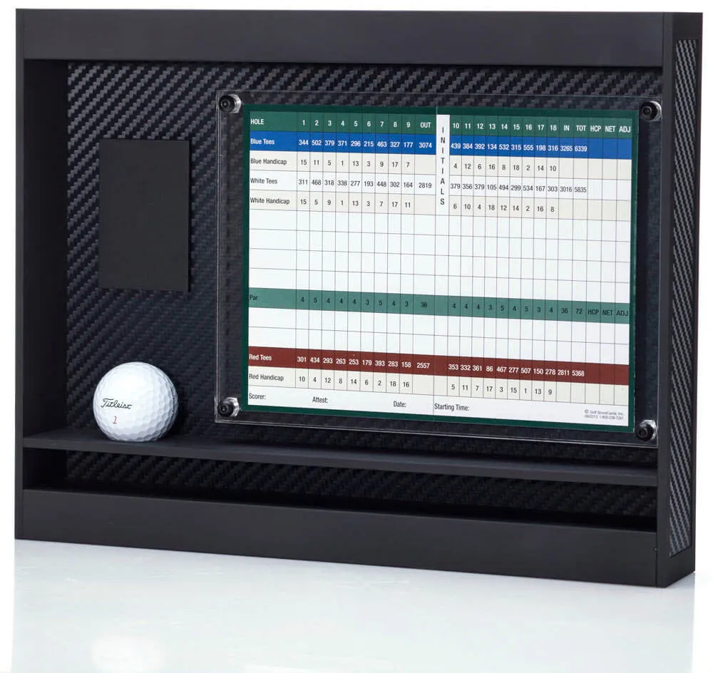 Golf Ball Display Frame