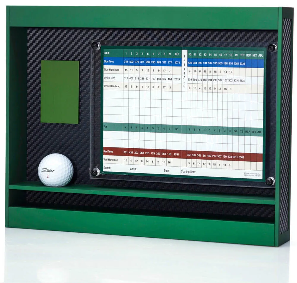 Golf Ball Display Frame