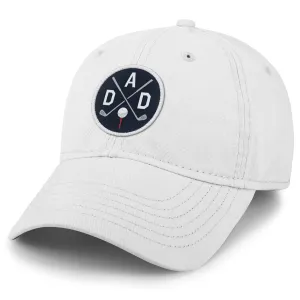 Golf DAD Circle Patch Dad Hat