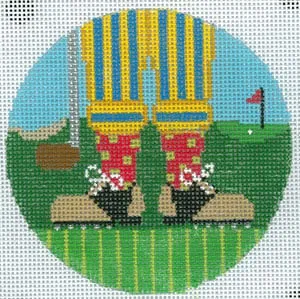 Golf Feet - Man - Stripes
