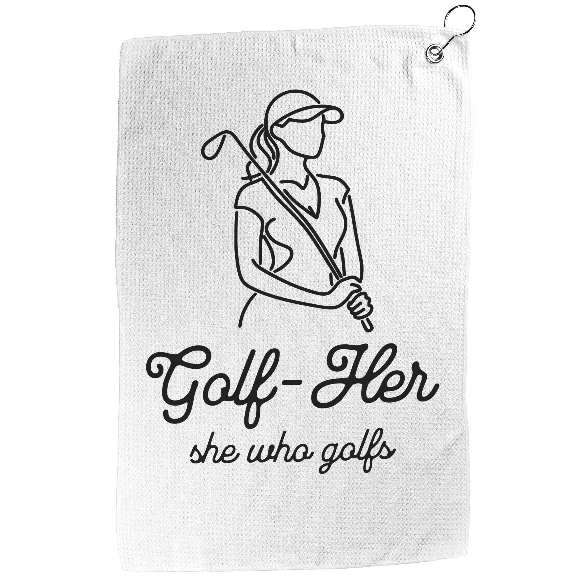 Golf-Her Golf Towel